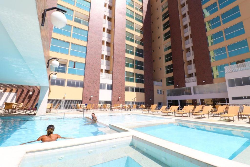 Aparthotel Piazza Diroma Acesso Diroma Acqua Park Gratuito Star Temporada Caldas Novas Exterior foto