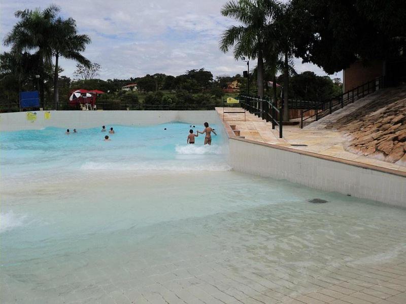 Aparthotel Piazza Diroma Acesso Diroma Acqua Park Gratuito Star Temporada Caldas Novas Exterior foto